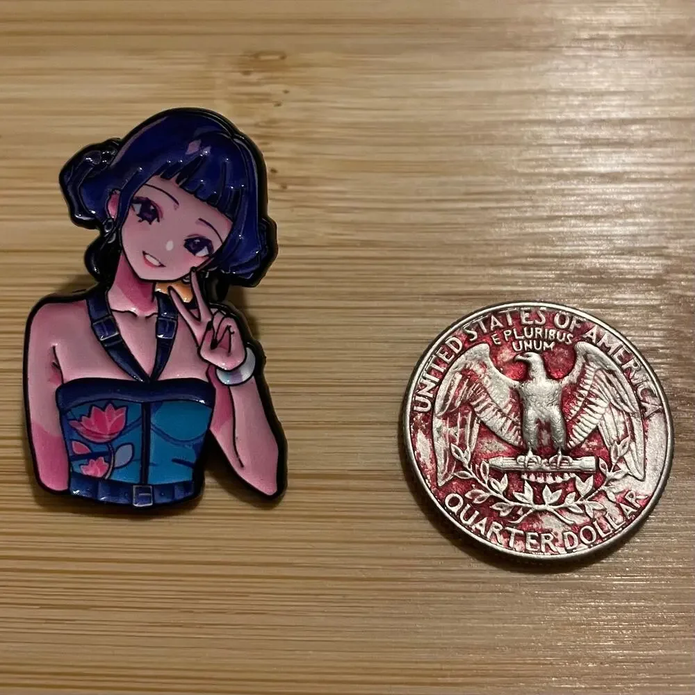KPop Demon Hunters Huntrix Mira, Rumi & Zoey 3 Piece Pin Set